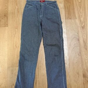 Dickies Blue Women's Boyfriend Jeans